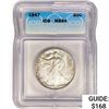 Image 1 : 1947 Walking Liberty Half Dollar ICG MS64