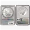 Image 2 : [2] 2001 & 2006 Silver Eagle PCGS/NGC PF/MS69 W/ U