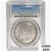 Image 1 : 1921-D Morgan Silver Dollar PCGS MS63
