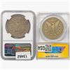 Image 2 : [2] Morgan SILV Dollars NGC/ANACS VF/VG [1882-O/S,