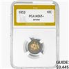 Image 1 : 1853 Seated Liberty Dime PGA MS65+ Arrows