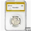 Image 1 : 1919-D Standing Liberty Quarter PGA MS61