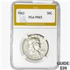 Image 1 : 1963 Franklin Half Dollar PGA PR65