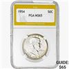 Image 1 : 1954 Franklin Half Dollar PGA MS65