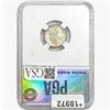 Image 2 : 1944-D Mercury Silver Dime PGA MS68 FSB