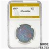 Image 1 : 1907 Barber Half Dollar PGA MS64