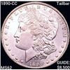 Image 1 : 1890-CC Tailbar Morgan Silver Dollar UNCIRCULATED