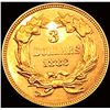 Image 2 : 1883 $3 Gold Piece CHOICE BU