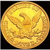 Image 2 : 1847 $5 Gold Half Eagle CHOICE BU