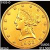 Image 1 : 1903-O $10 Gold Eagle CHOICE BU