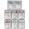Image 1 : 1971-2017 [8] US Varied Silver Coinage PCGS/NGC