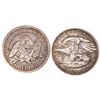 Image 2 : 1856-1921 [3] US Silver Half Dollars