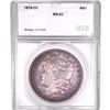 Image 1 : 1878-CC Morgan Silver Dollar SEGS MS63