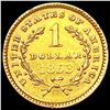 Image 2 : 1853 Rare Gold Dollar CLOSELY UNCIRCULATED