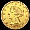 Image 1 : 1878-S $2.50 Gold Quarter Eagle HIGH GRADE
