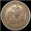 Image 2 : 1847 Seated Liberty Half Dollar CLOSELY UNCIRCULAT