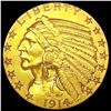 Image 1 : 1914-D $5 Gold Half Eagle CLOSELY UNCIRCULATED