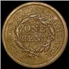 Image 2 : 1850 Braided Hair Large Cent CLOSELY UNCIRCULATED