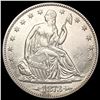 Image 1 : 1873 Arrows Seated Liberty Half Dollar CLOSELY UNC