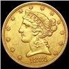 Image 1 : 1881 $5 Gold Half Eagle UNCIRCULATED