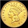 Image 1 : 1856 Rare Gold Dollar CLOSELY UNCIRCULATED
