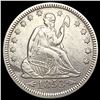 Image 1 : 1853 Arrows & Rays Seated Liberty Quarter CLOSELY