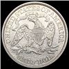 Image 2 : 1867 Seated Liberty Half Dollar CLOSELY UNCIRCULAT