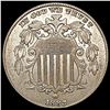Image 1 : 1882 Shield Nickel UNCIRCULATED