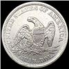 Image 2 : 1854 Arrows Seated Liberty Quarter CLOSELY UNCIRCU