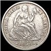 Image 1 : 1873 Arrows Seated Liberty Dime CLOSELY UNCIRCULAT
