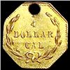 Image 2 : 1872 Octagonal California Gold Quarter HIGH GRADE