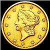 Image 1 : 1850 Rare Gold Dollar CLOSELY UNCIRCULATED