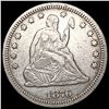 Image 1 : 1876-CC Seated Liberty Quarter CLOSELY UNCIRCULATE