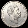 Image 1 : 1883 Kingdom of Hawaii Half Dollar CLOSELY UNCIRCU