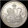 Image 2 : 1883 Kingdom of Hawaii Half Dollar CLOSELY UNCIRCU