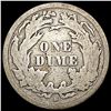 Image 2 : 1864-S Seated Liberty Dime NICELY CIRCULATED