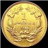 Image 2 : 1861 Rare Gold Dollar UNCIRCULATED