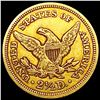 Image 2 : 1845 $5 Gold Half Eagle CLOSELY UNCIRCULATED