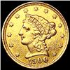 Image 1 : 1900 $2.5 Gold Quarter Eagle CLOSELY UNCIRCULATED