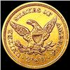 Image 2 : 1854 $2.5 Gold Quarter Eagle CLOSELY UNCIRCULATED