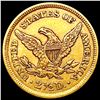 Image 2 : 1855 $2.5 Gold Quarter Eagle CLOSELY UNCIRCULATED