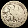 Image 2 : 1921 Walking Liberty Half Dollar NICELY CIRCULATED