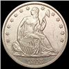 Image 1 : 1843 Seated Liberty Half Dollar CLOSELY UNCIRCULAT
