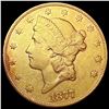 Image 1 : 1877 $20 Gold Double Eagle CLOSELY UNCIRCULATED