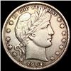 Image 1 : 1904 Barber Half Dollar CLOSELY UNCIRCULATED