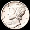 Image 1 : 1927-D Mercury Dime CLOSELY UNCIRCULATED