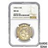 Image 1 : 1954-S Franklin Half Dollar NGC MS66