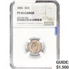 Image 1 : 1885 Nickel Three Cent NGC PF65 Cameo