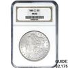 Image 1 : 1885-CC Morgan Silver Dollar NGC MS63