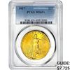 Image 1 : 1927 $20 Gold Double Eagle PCGS MS65+